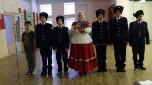 2025.12.26. Китаева проводит занятия со станичниками