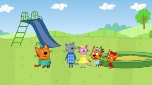 Переозвучка мультфильма "Три кота" (актёрская смена  - каникулы)