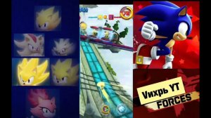 Sonic Forces Speed Battle - all super characters gameplay