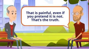 Two Old Men Talking About Life and Regrets