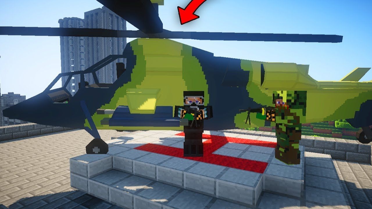 Нашли ЗАБРОШЕННЫЙ ВЕРТОЛЁТ в Городе! 100 Дней в ЗОМБИ АПОКАЛИПСИСЕ в Майнкрафт! СЕРИАЛ смотреть онлайн