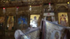 Иерусалимские иконы святых Киприана и Иустинии освящены на святых мощах на Кипре