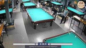 Новогодний турнир по русскому бильярду
