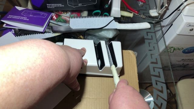 Электроточилка для ножей Kitfort КТ-6545  Полный обзор