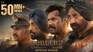 BORDER 2 (Teaser): Sunny Deol, Varun D, Diljit, Ahan | Anurag S | JP Dutta, Bhushan K
