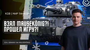 EviL GrannY ★ ВЗЯЛ MAUSEKÖNIG?! ПРОШЁЛ ИГРУ И ВЗЯЛ ТАНК 11 УРОВНЯ ЗА ЛБЗ 3.0?!
