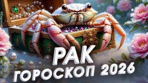 Рак прогноз на 2026 год! ПЕРЕГРУЗИЛА БЕЗ МУЗЫКИ  Изобилие, любовь ❤️ Прогноз от Евгеньюшки ♥️