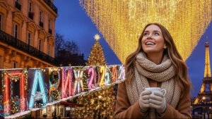 ПАРИЖ 2025 🎄 Рождественская сказка, от которой замирает сердце! (4K ASMR)