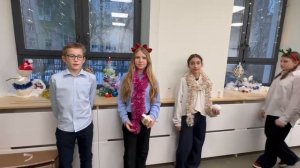 Поздравления от учеников 5 класса В