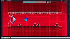 Играю в геометрий дэш прохожу JUMPER