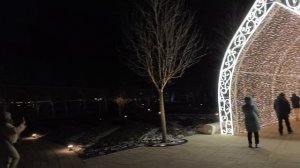 новогодний парк Краснодар 2026 | арка в парке облаков 10ч