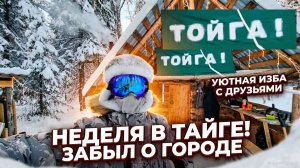 Жизнь в Лесу в Таежной Избе. Суп из Тетерева. Добрые походы