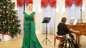 Ольга Терентьева исполняет вальс Арсены из оперетты «Цыганский барон». Фортепиано — Марина Белашук