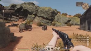 Каубойскае   життё #13   Куры ,  козы  и  бандиты .