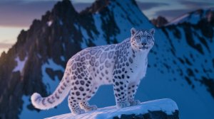 НГ поздравление для команды Снежный барс