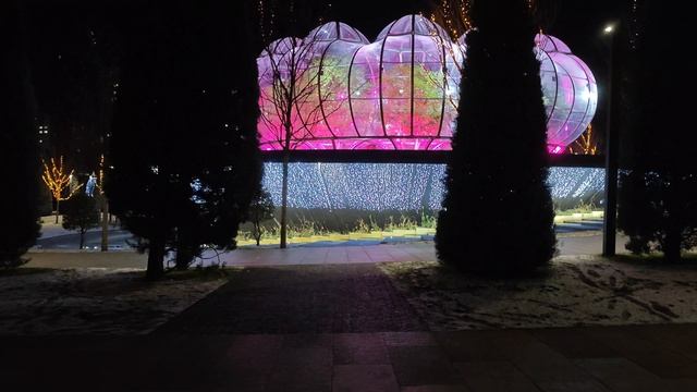 новогодний парк Краснодар 2026 | у водопада инфинити 4ч смотреть онлайн