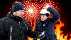 Испытания саней-волокуш "Extruzion". Погрузчик, петарда