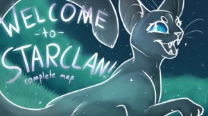 ☆ Welcome To Starclan ☆  COMPLETE warriors map (КОТЫ ВОИТЕЛИ МАП ПЕРЕЗАЛИВ)