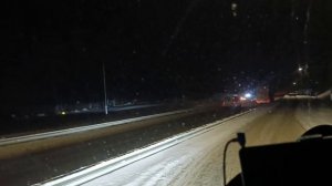 Рейс на Саратов. Пробки, морозы, куча дтп. Крупногабаритный груз