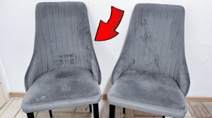 Чистим кухонные стулья. Как почистить мягкую Мебель от пятен и жира. Советы и ЛАЙФХАКИ.