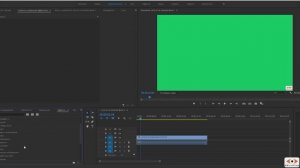 Как убрать зеленый фон в премьер про