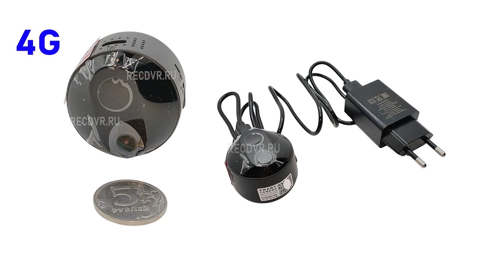 Компактная камера с долгой работой без сети (до 10 дней) TapCam RV-10 смотреть онлайн