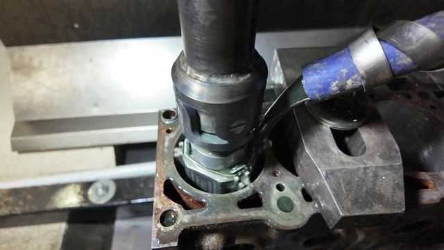 И снова Михаил в деле ! Первые тесты БЕТОННОГО ЧПУ - хонинговального станка ! смотреть онлайн