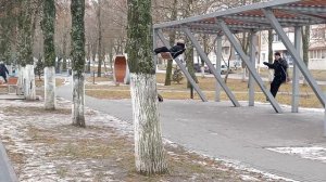 Железногорск в декабре, по улице Ленина