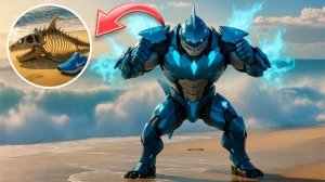 ТРАЛЯЛЕЛО ТРАЛЯЛЯ ТРАНСФОРМИРОВАЛСЯ В ОГРОМНОГО НЕВЕРОЯТНОГО МОГУЧЕГО МОЩНОГО РОБОТА!!!! РЕАКЦИЯ!!!!