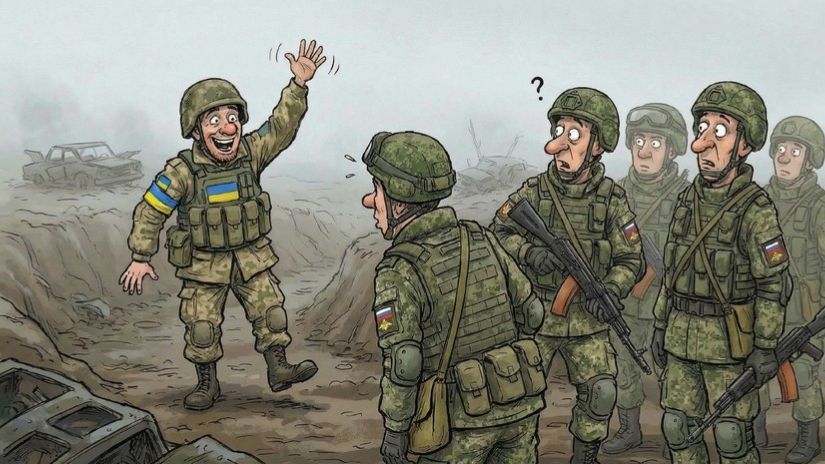 Перепутал со своими: боевик ВСУ принял бойцов ВС России за своих и был ликвидирован смотреть онлайн