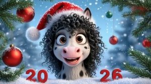 Весёлый вечер,бой курантов! С новым годом! Шикарная музыкальная открытка.