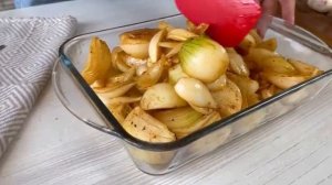 Даже не думала что ЛУК можно приготовить так ВКУСНОЗа уши не оттащишьБлюдо практически из ничего [ge