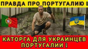 Каторга для украинцев в Португалии! Правда жизни в Португалии! Колобок из Одессы от 11.12.2025.