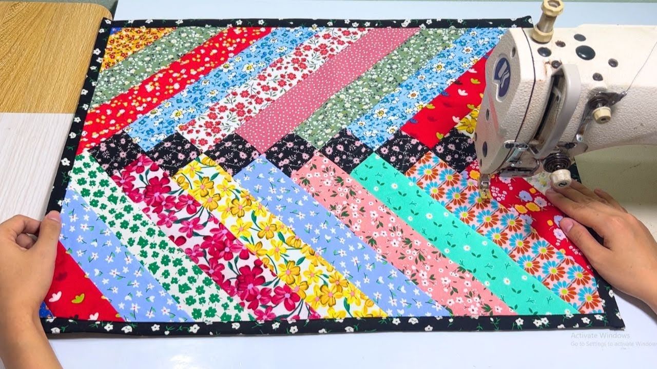 Шить - это легко! Прекрасные идеи для первых шагов в пэчворке. Простые решения с хорошим результатом смотреть онлайн