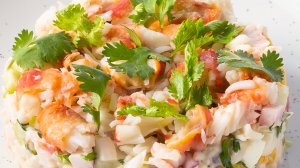 Новогодний САЛАТ "РУСАЛОЧКА"