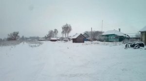 Зима. Моя деревня.