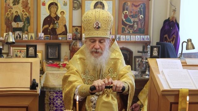 Проповедь епископа Амвросия (Тимрота) в неделю святых праотец, 28 декабря 2025 смотреть онлайн