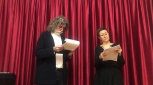 Вечер, посвященный Хармсу, в Доме Лосева на Старом Арбате. Фрагмент 1