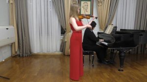 W. A. Mozart. Concerto for Violin and Orchestra №4, The First Movement (Cadenza of J.Joachim)