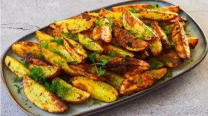 Ninja Grill Картофель по деревенски ЗА 20 МИНУТ! картофель с хрустящей корочкой в гриле и в духовке