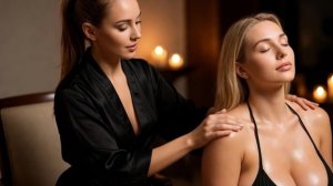 Расслабляющий массаж для снятия стресса и напряжения