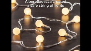 Маша Белялова из 9а рассказывает об истории гирлянды