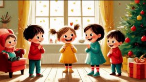 Детская песня про Рождество . Мультфильм
