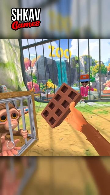 ЗЕЛЕНЫЙ ЖУК! #VR #IAmMonkey #VRигры смотреть онлайн