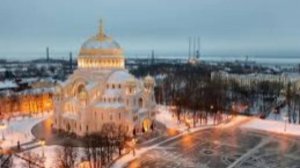 В Кронштадте повесили новогодний плакат с ошибками