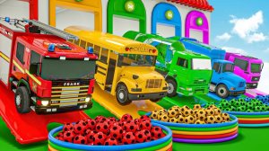 Мультики про машинки! Цветные шарики! Малышка Акула! Детские стишки и песенки для малышей!