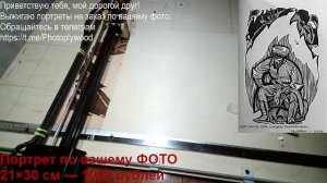 Выжигание портретов