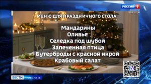 Сколько придется потратить денег нижегородцам на новогодний стол?