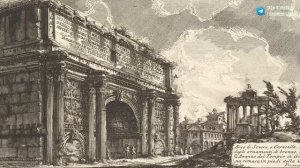 РИМ - наследие другой цивилизации! На старинных гравюрах Пиранези и его учителя Вази!