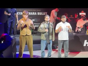 Шара Буллет vs Арман Царукян - БИТВА ВЗГЛЯДОВ ПЕРЕД СХВАТКОЙ